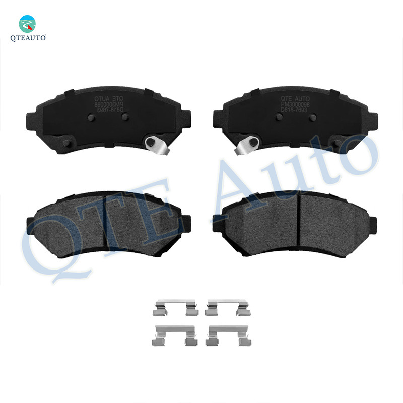 Front Ceramic Brake Pad Kit For 1998-2004 Buick Park Avenue