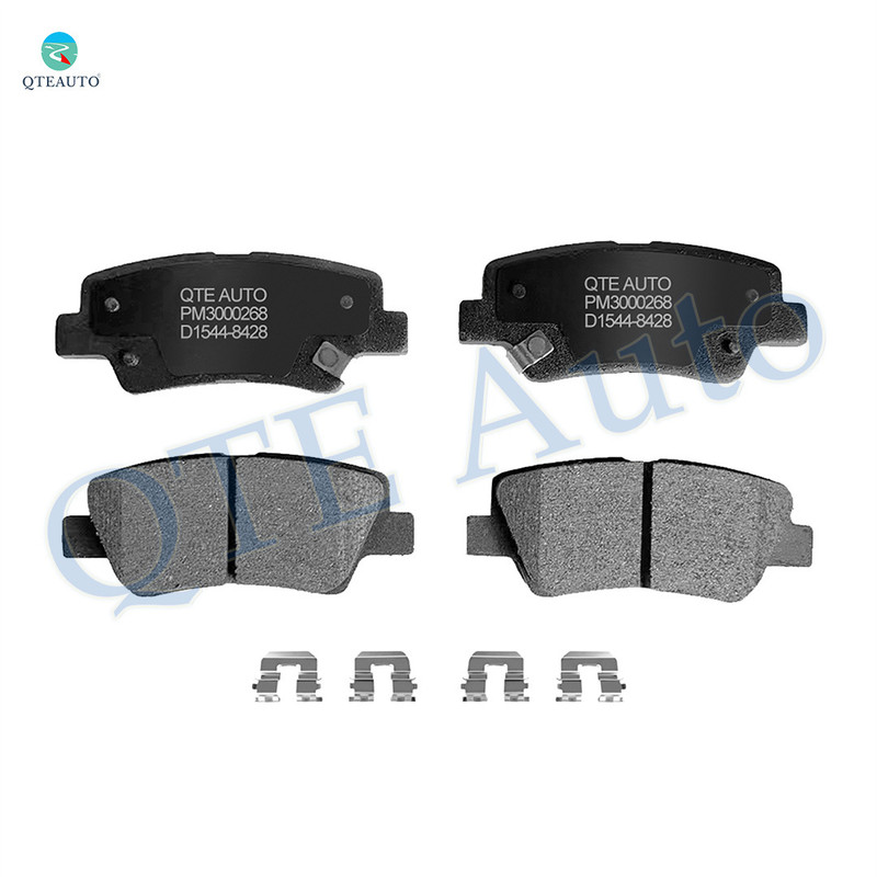 Rear Ceramic Brake Pad Kit For 2010 Hyundai Elantra From 10/19/2009