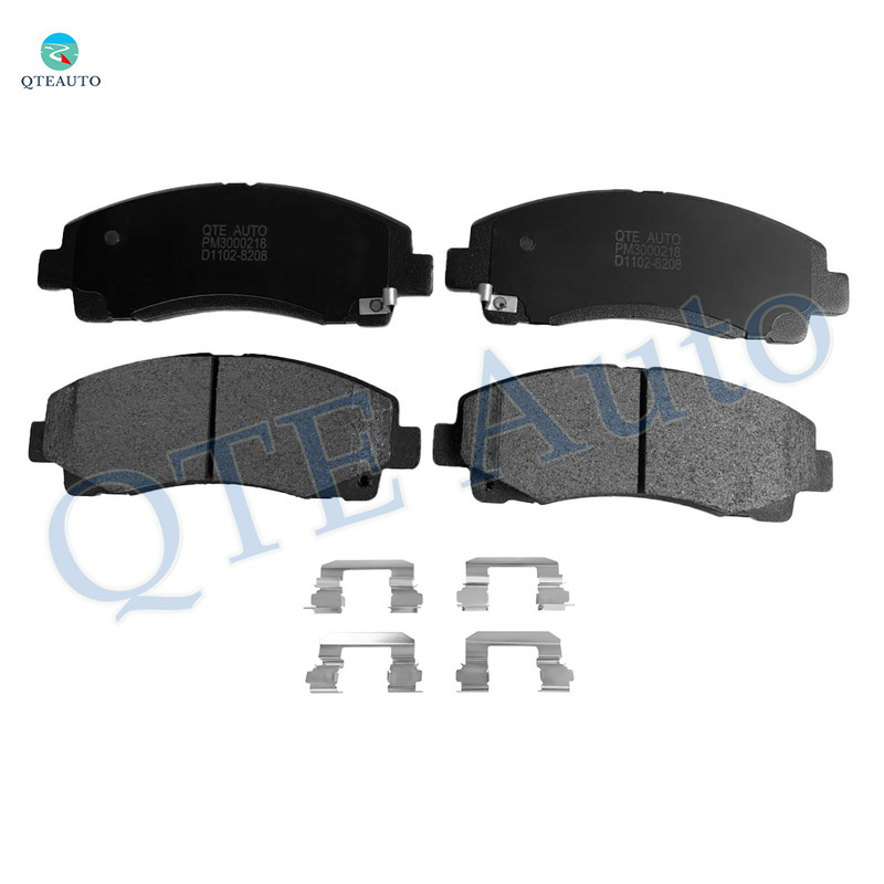 Front Ceramic Brake Pad Kit For 2009-2014 Acura TL