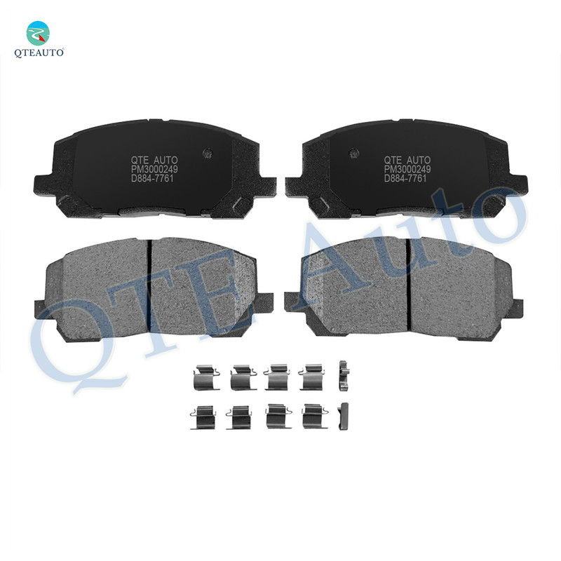 Front Ceramic Brake Pad Kit For 2001-2007 Toyota Highlander