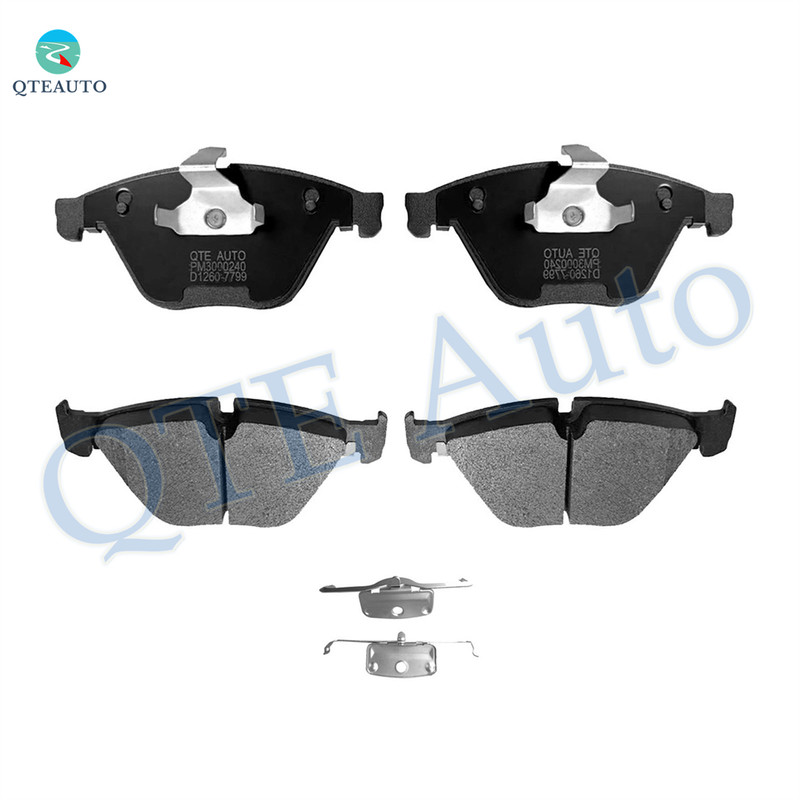 Front Ceramic Brake Pad Kit For 2013-2015 BMW X1