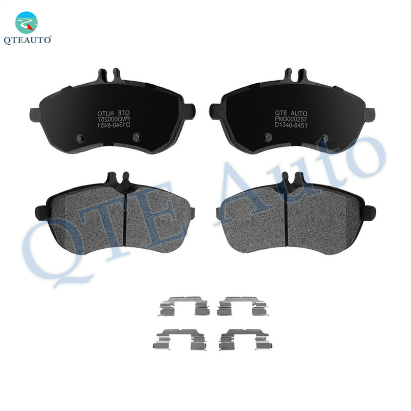 Front Ceramic Brake Pad Kit For 2012-2015 Mercedes-Benz C250