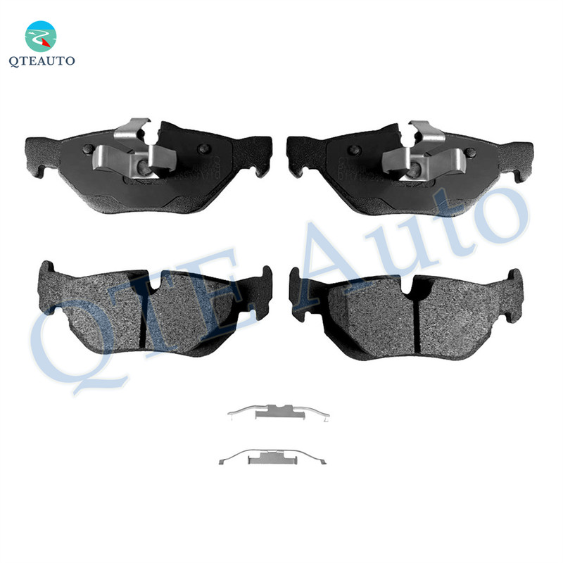 Rear Ceramic Brake Pad Kit For 2006 BMW 325I Base