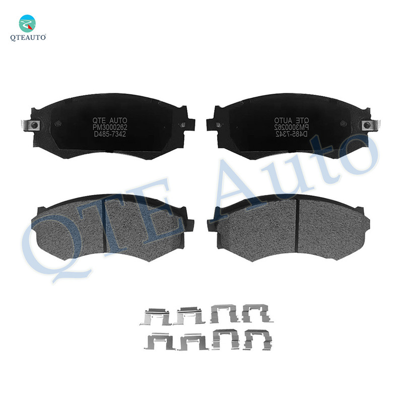 Front Ceramic Brake Pad Kit For 1989-1994 1997 1988 Nissan 240SX