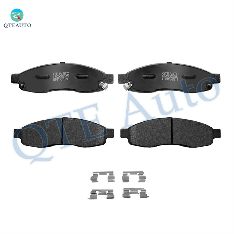 Front Ceramic Brake Pad Kit For 2004-2007 Nissan Titan