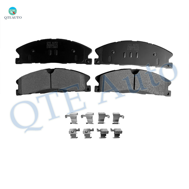Front Ceramic Brake Pad Kit For 2013-2019 Ford Explorer