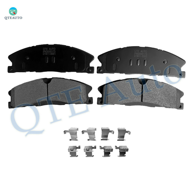 Front Ceramic Brake Pad For 2014-2018 Ford Special Service Police Sedan