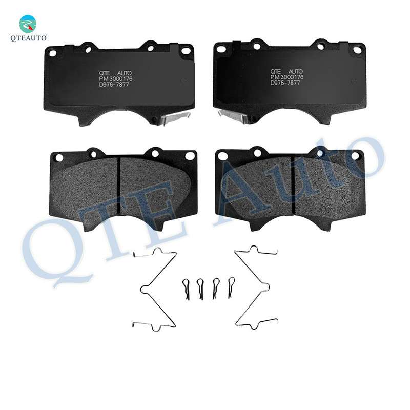 Front Ceramic Brake Pad Kit For 2007-2014 Toyota FJ Cruiser