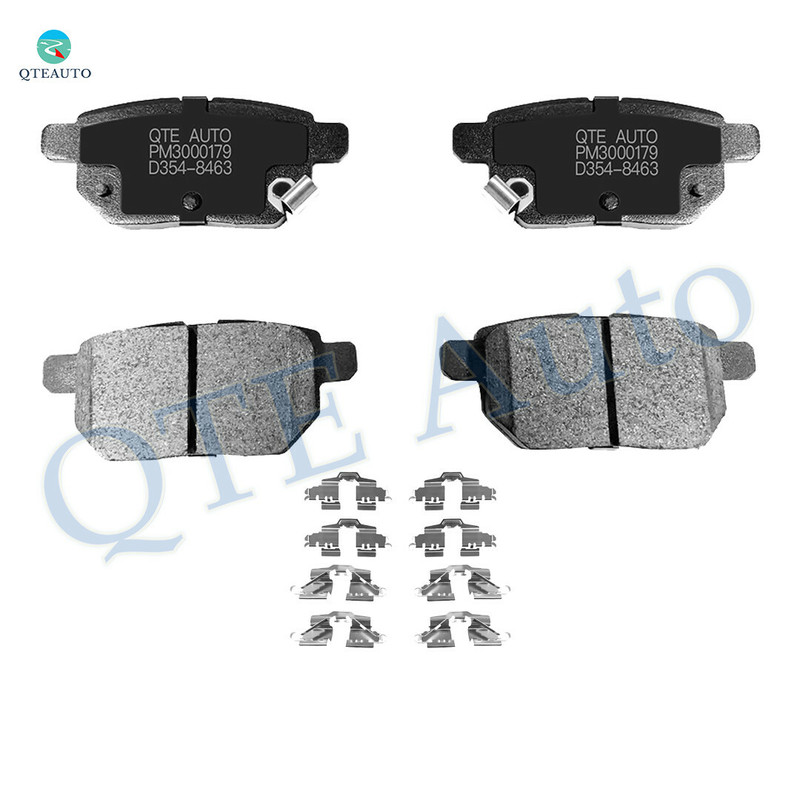 Rear Ceramic Brake Pad Kit For 2009 2010 Pontiac Vibe Base Rear Ceramic Brake Pad Kit For 2009 2010 Pontiac Vibe Base