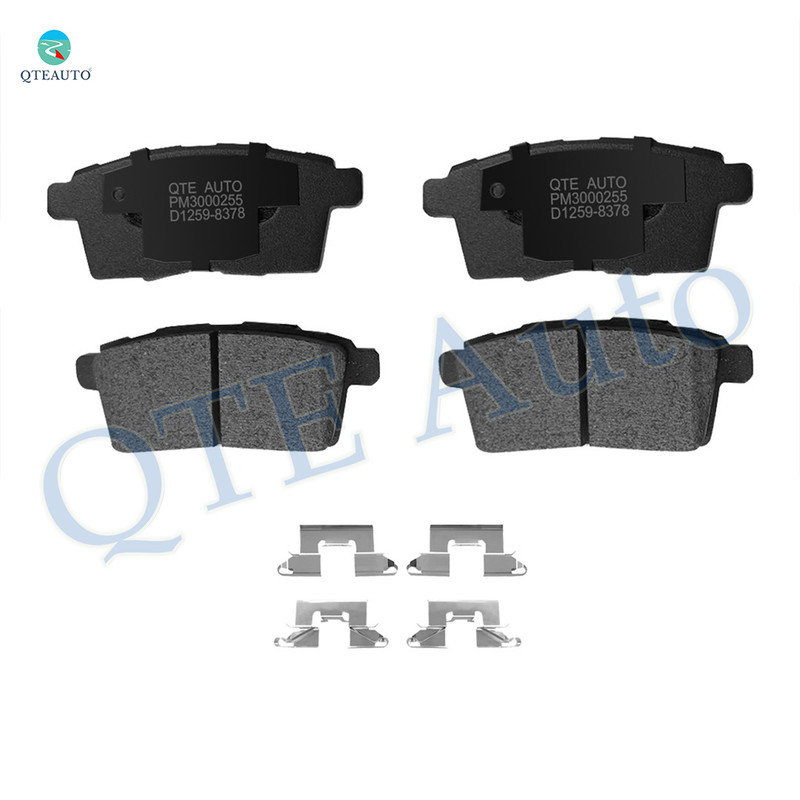 Rear Ceramic Brake Pad Kit For 2007-2010 Lincoln MKX Base