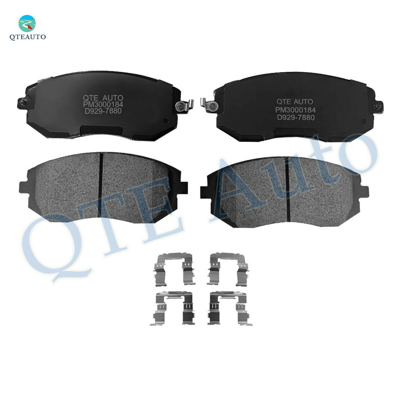 Front Ceramic Brake Pad Kit For 2002-2010 Subaru Impreza