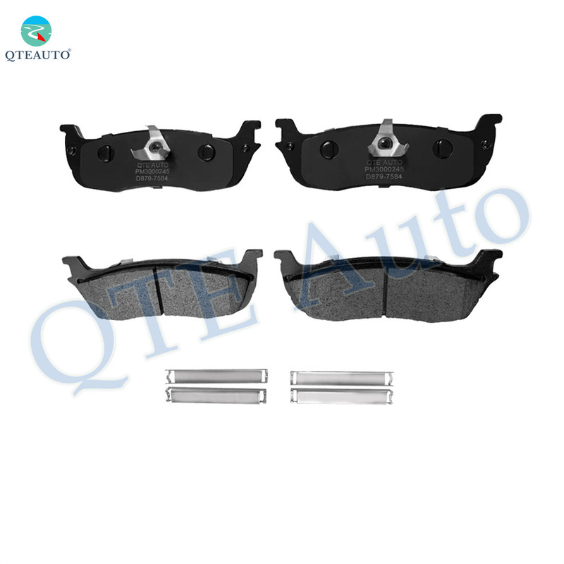 Rear Ceramic Brake Pad Kit For 2004 Ford F-150 Heritage