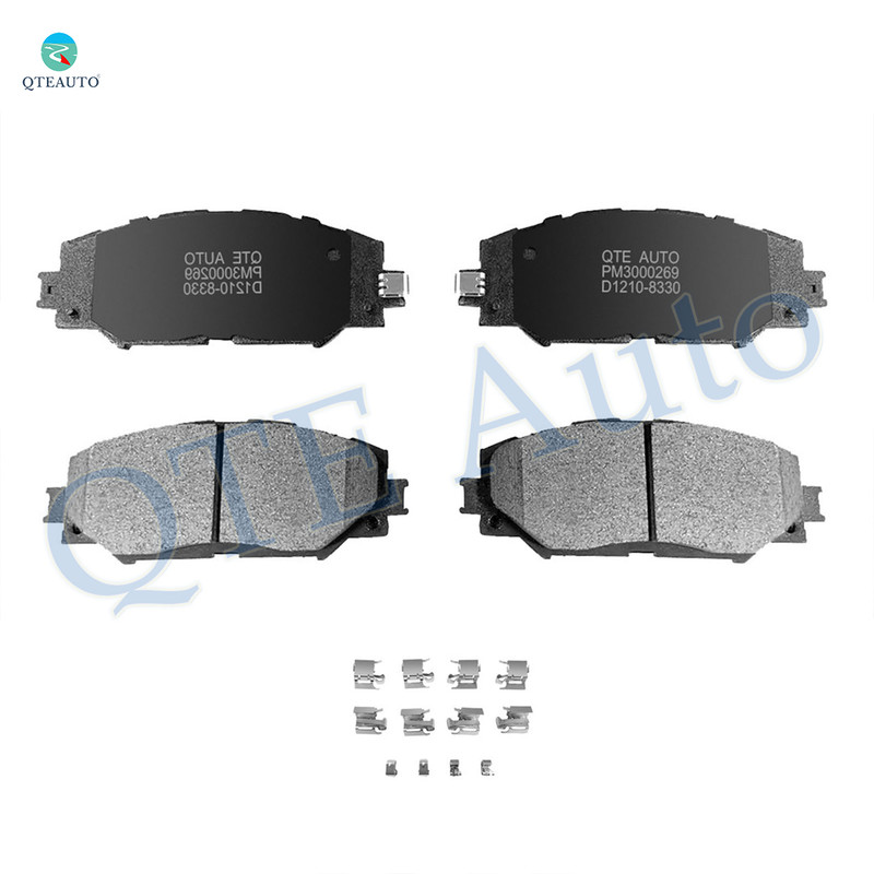 Front Ceramic Brake Pad Kit For 2008-2014 Scion XD Base