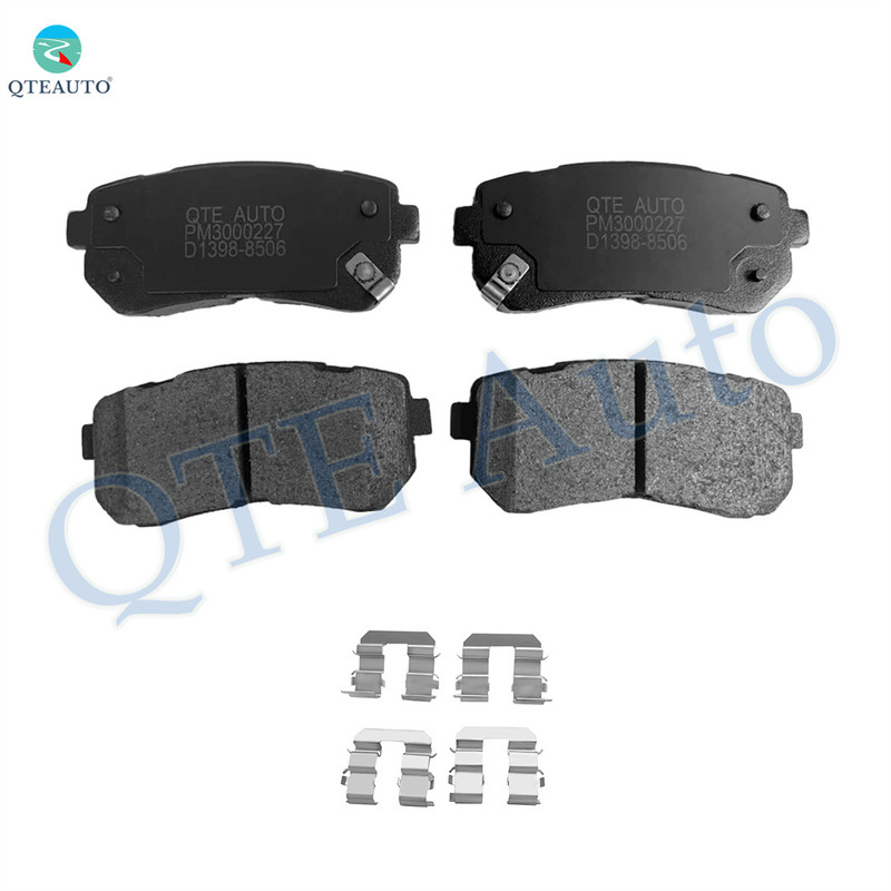 Rear Ceramic Brake Pad Kit For 2009-2012 Hyundai Elantra