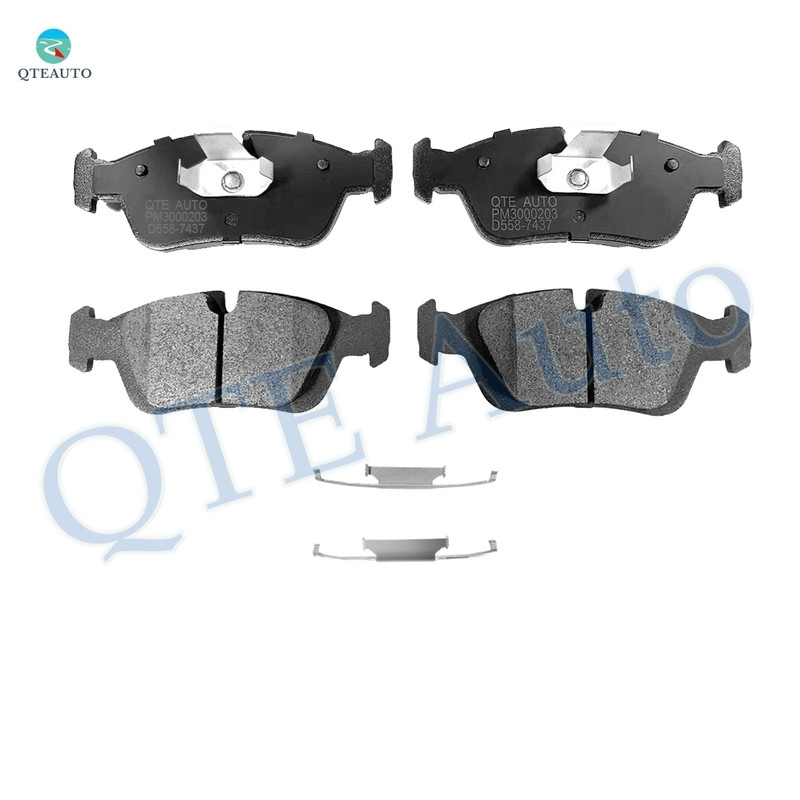 Front Ceramic Brake Pad Kit For 1995-1999 BMW 318TI Base