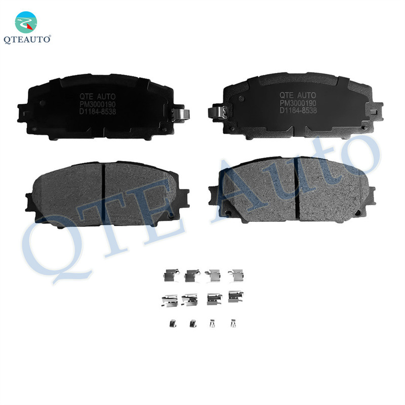 Front Ceramic Brake Pad Kit For 2019-2021 Toyota Prius AWD-E