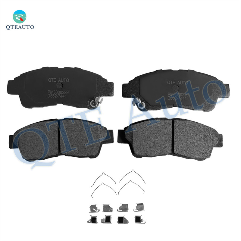 Front Ceramic Brake Pad Kit For 1992 1993 Lexus ES300 Base