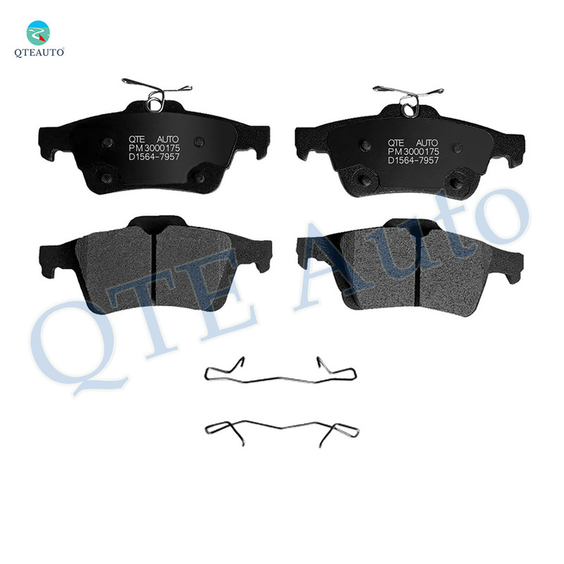 Rear Ceramic Brake Pad Kit For 2009-2011 2013-2015 Jaguar XF