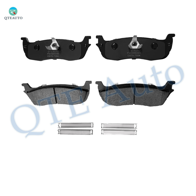 Rear Ceramic Brake Pad Kit For 2003-2011 Lincoln Town CAR