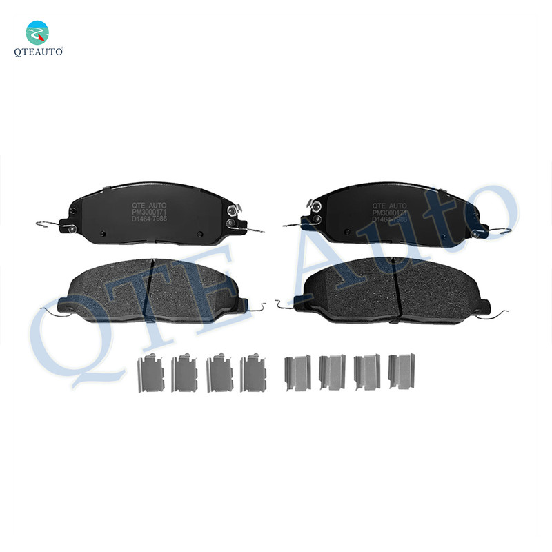 Front Ceramic Brake Pad Kit Fits 2011-2014 Ford Mustang Base
