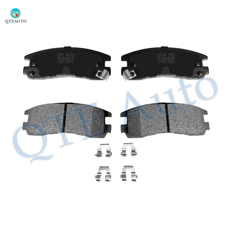 Rear Ceramic Brake Pad Kit Fits 2001-2005 Pontiac Aztek