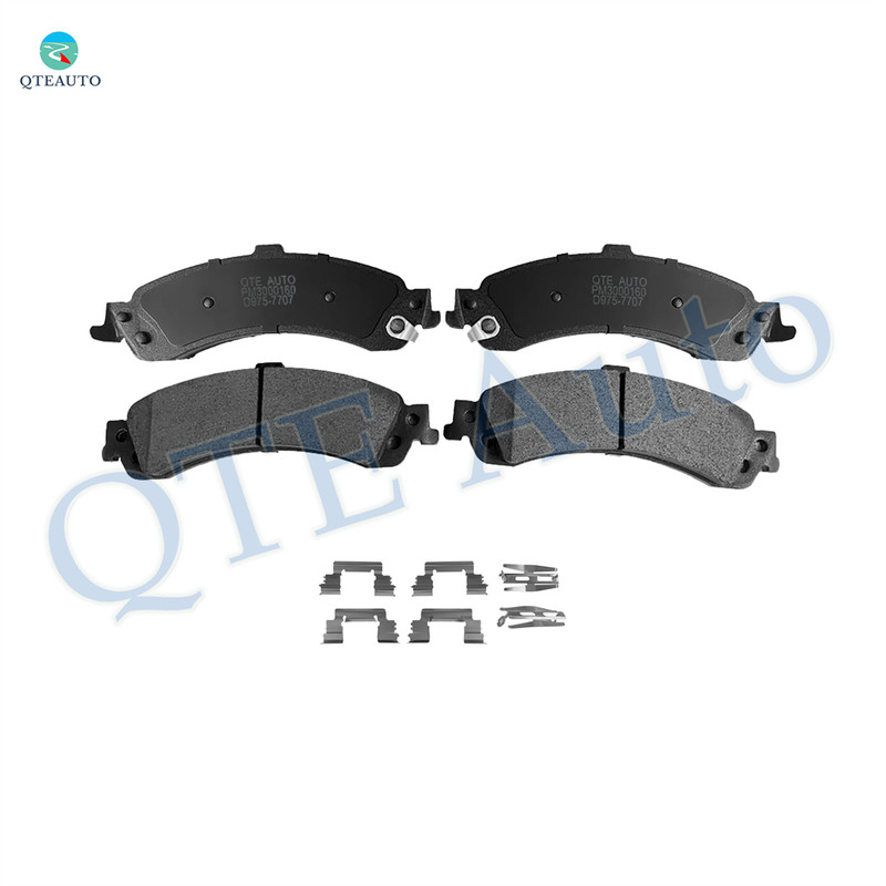 Rear Ceramic Brake Pad Kit Fits 2002-2006 Cadillac Escalade Base