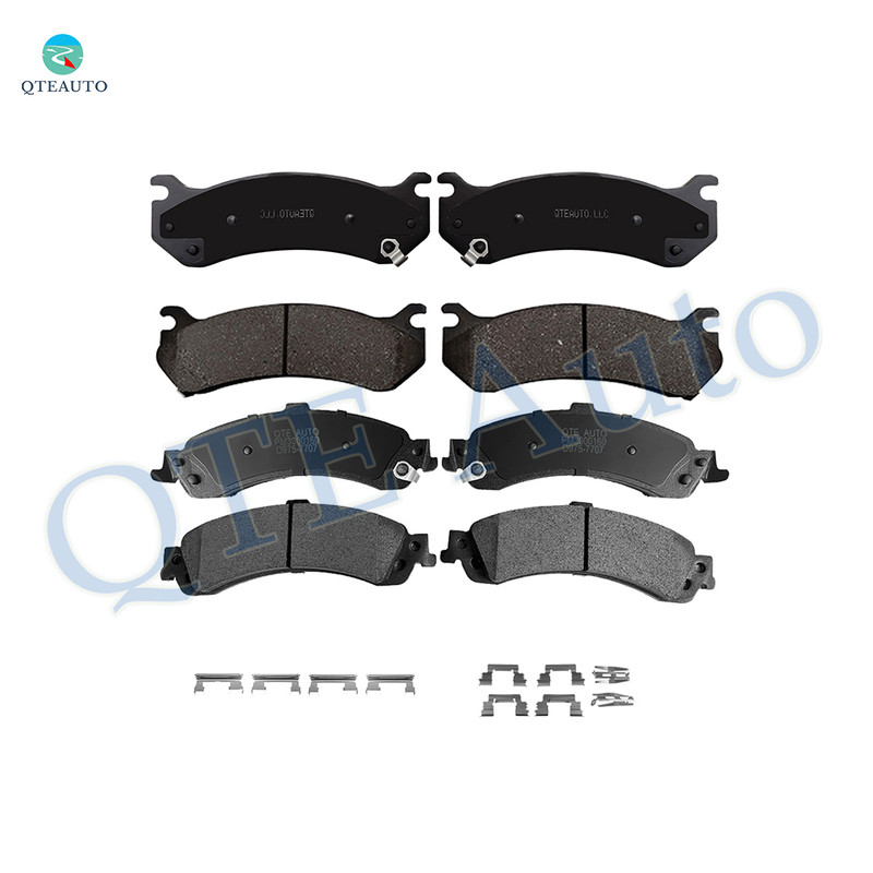 Set of 8 Front-Rear Ceramic Brake Pad Kit Fits 2005 2006 Chevrolet Tahoe