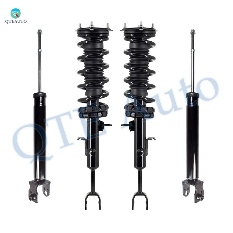 Set 4 Front Quick Complete Strut-Rear Shock For 2003-2006 Infiniti G35 V6 3.5L Coupe, RWD w/ Sport Suspension