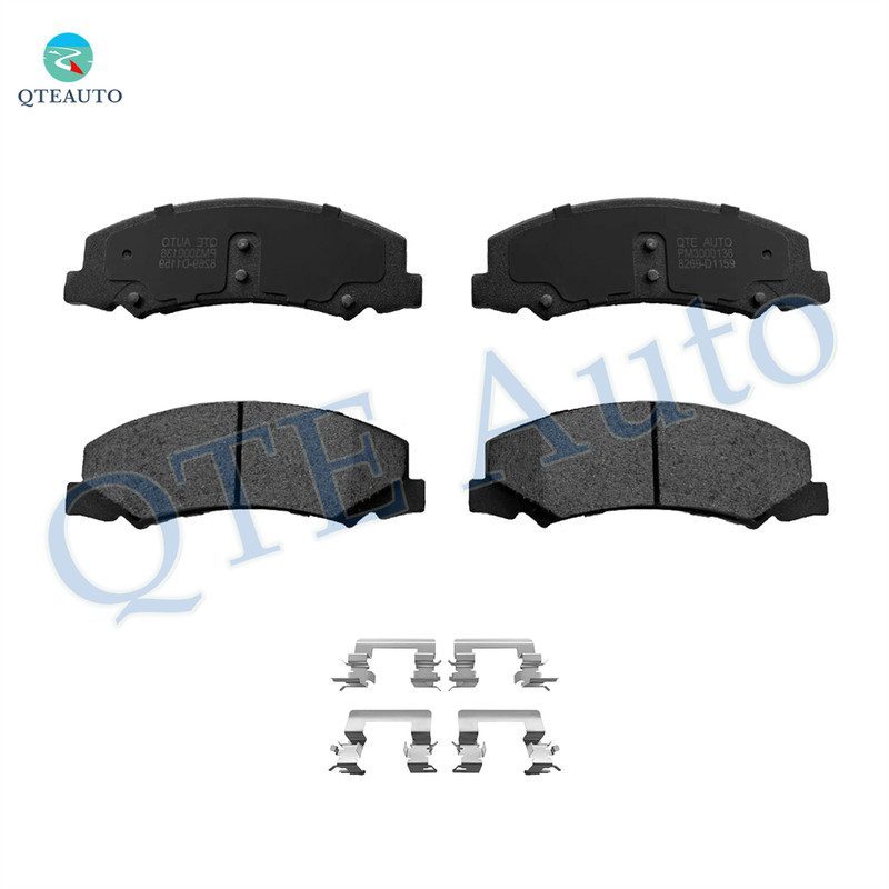 Front Ceramic Brake Pad Kit Fits 2006-2015 Chevrolet Impala