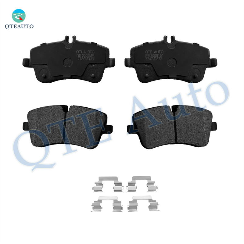 Front Ceramic Brake Pad Kit Fits 2006-2009 Mercedes-Benz CLK350