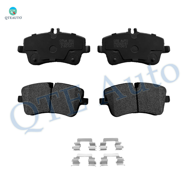 Front Ceramic Brake Pad Kit Fits 2009-2011 Mercedes-Benz SLK300