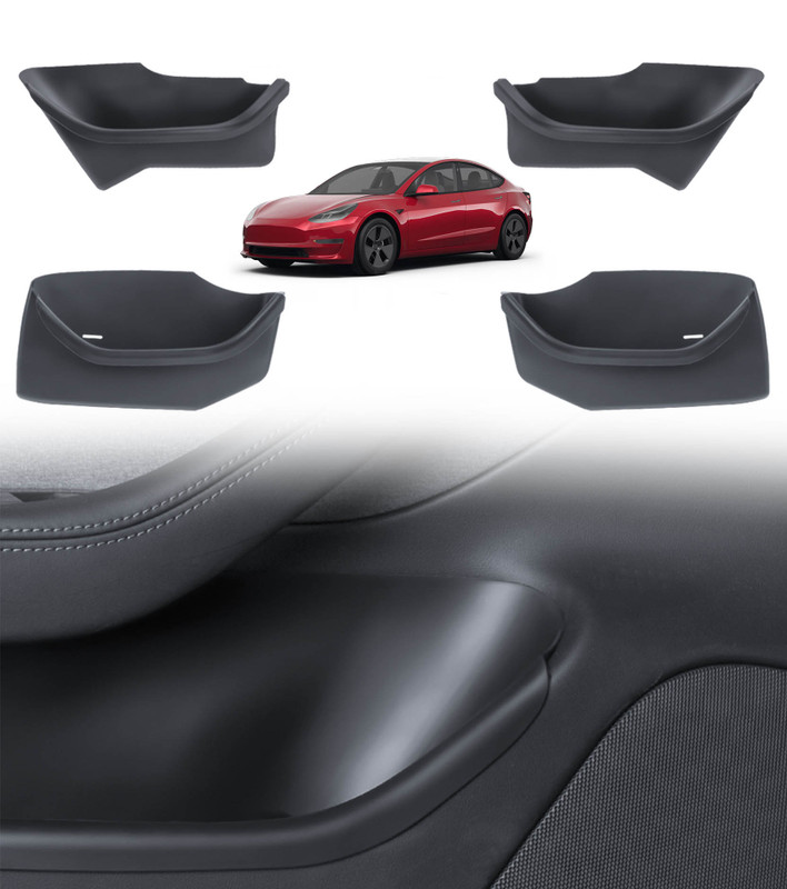 Refresh Edition Door Side Storage Box For 2023-2025 Tesla 3