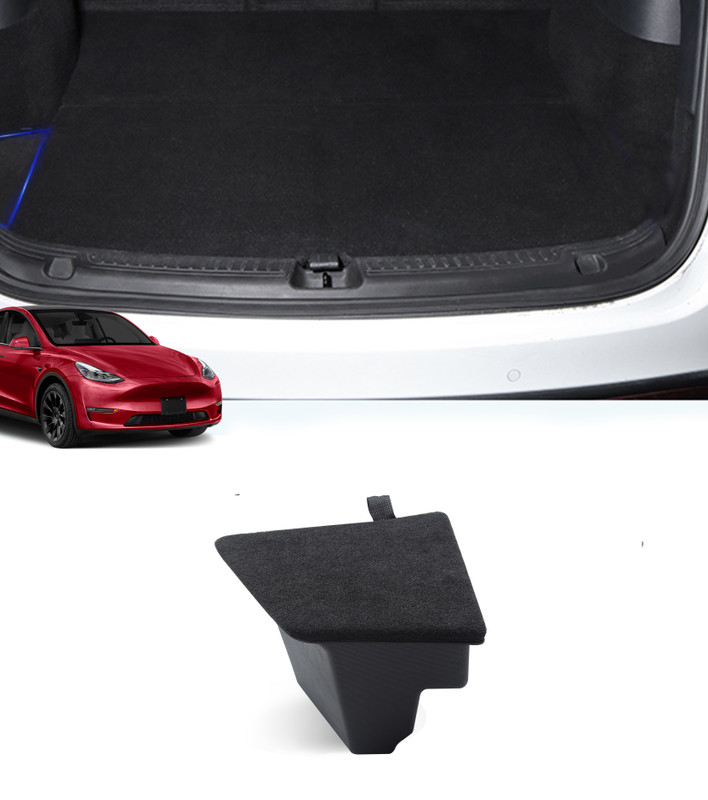 Trunk Side Bucket For 2017-2023 Tesla 3 with cover Except Highland Trunk Side Bucket For 2017-2023 Tesla 3 with cover Except Highland