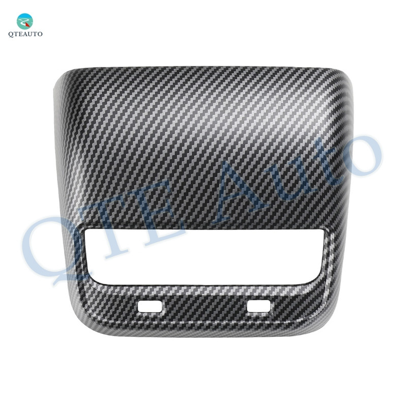 Rear Air Vent Frame For 2017-2023 Tesla 3 Matte Carbon Fiber Except Highland