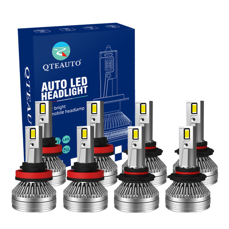 Set 8 9005/HB3/H10 H8/H9/H11 LED Bulb Daytime Running High Beam Low Beam Fog Light 140W, Voltage 12V, 6000K, 30,000 hours, IP68, Operating Temperature -15c~105c For 2015 Subaru XV Crosstrek
