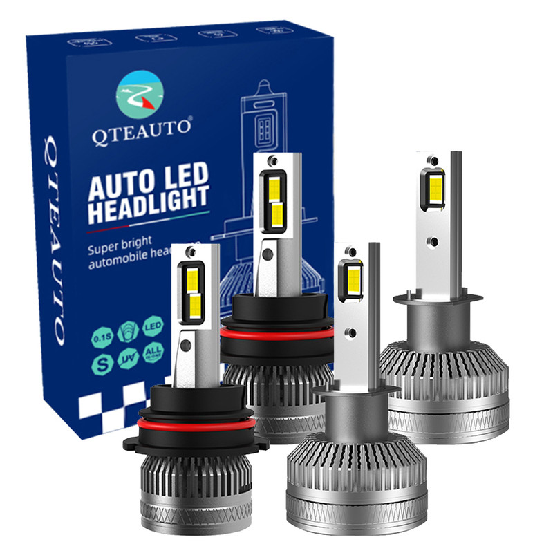 Set of 4 H13/9008 H1 LED Super Bright High Beam Low Beam Fog Light 140W, 12V, 6000K, Lifespan 30,000 hours, Waterproof rate IP68, Operating Temperature -15c~105c For 2004-2007 Mercury Monterey