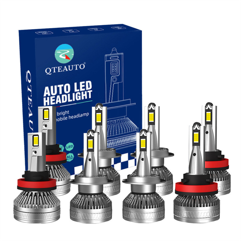 Set 8 H8/H9/H11 H7 LED Super Bright Daytime Running High Beam Low Beam Fog Light 140W, Voltage 12V, 6000K, Lifespan 30,000 hours, IP68, Operating Temperature -15c~105c For 2011-2013 BMW 328I