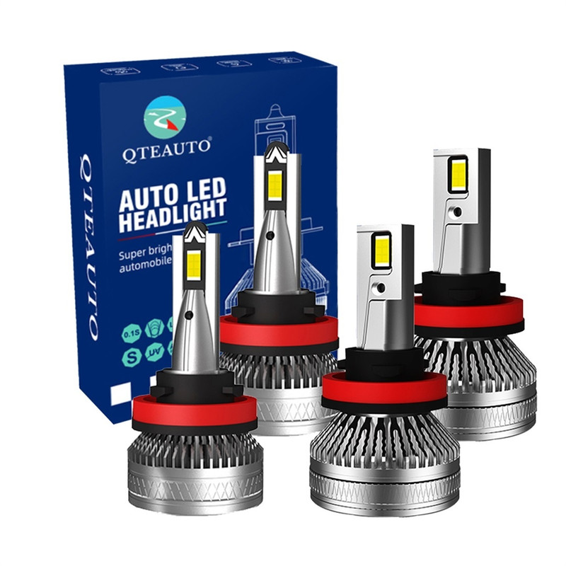 Set of 4 H8/H9/H11 LED Super Bright Daytime Running Fog Light 140W, 12V, Color Temperature 6000K, Lifespan 30,000 hours, IP68, Operating Temperature -15c~105c For 2008 2009 Audi A5 Quattro