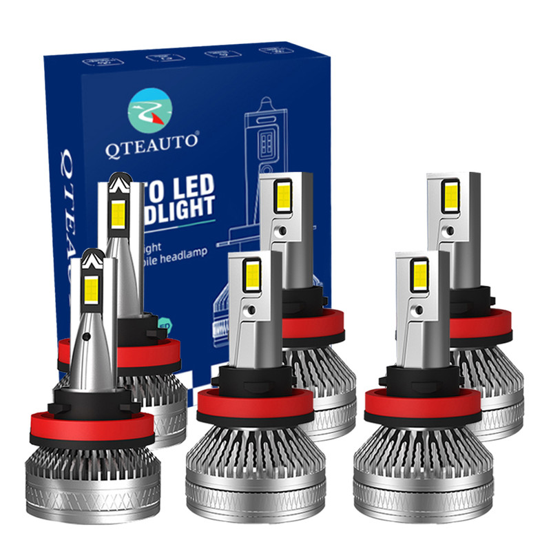 Set of 6 H8/H9/H11 LED Bulb Super Bright High Beam Low Beam Fog Light 140W, 12V, 6000K, 30,000 hours, Waterproof rate IP68, Operating Temperature -15c~105c For 2017 2018 Nissan Pathfinder