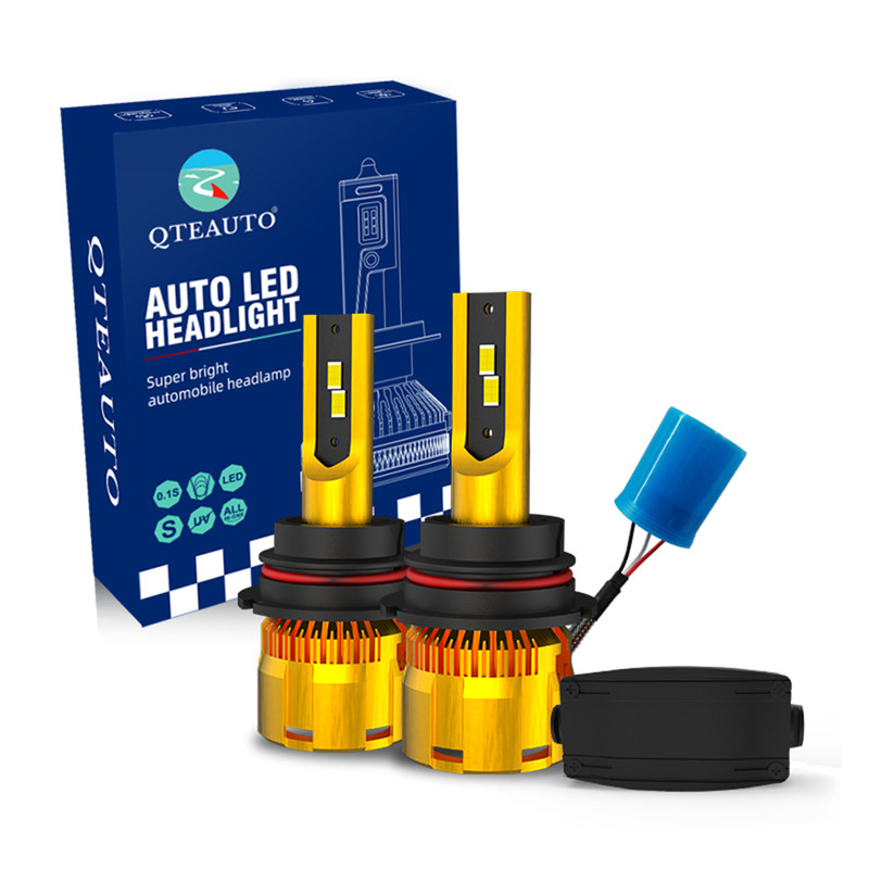 2PC 9004/HB1 LED Bulb High Beam Low Beam 52W, 12V, Color Temperature 6000K, Lifespan 30,000 hours, Waterproof rate IP68, Operating Temperature -15c~105c For 1997-2004 Oldsmobile Silhouette