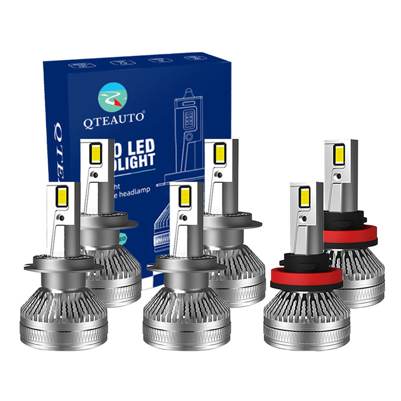 Set of 6H7 H11/H8/H9LED Super Bright High Beam Low Beam Fog Light 140W, Voltage 12V, 6000K, Lifespan 30,000 hours, IP68, Operating Temperature -15c~105c For 2009-2013 Audi A3