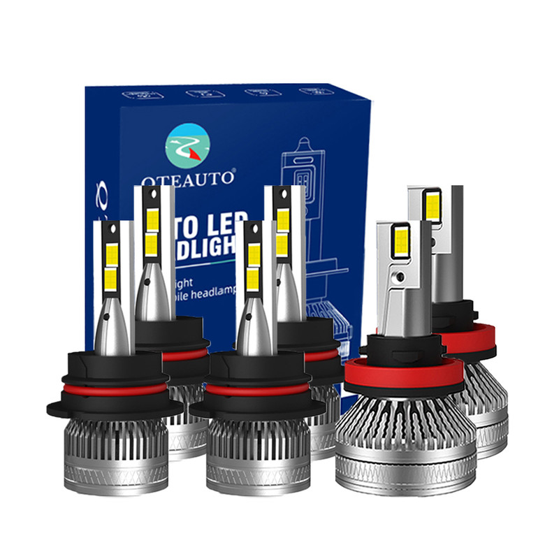 9007/HB5 H8/H9/H11 Super Bright High Beam Low Beam Fog Light Daytime Running 140W, 12V, Color Temperature 6000K, Lifespan 30,000 hours, Waterproof rate IP68, Operating Temperature -15c~105c