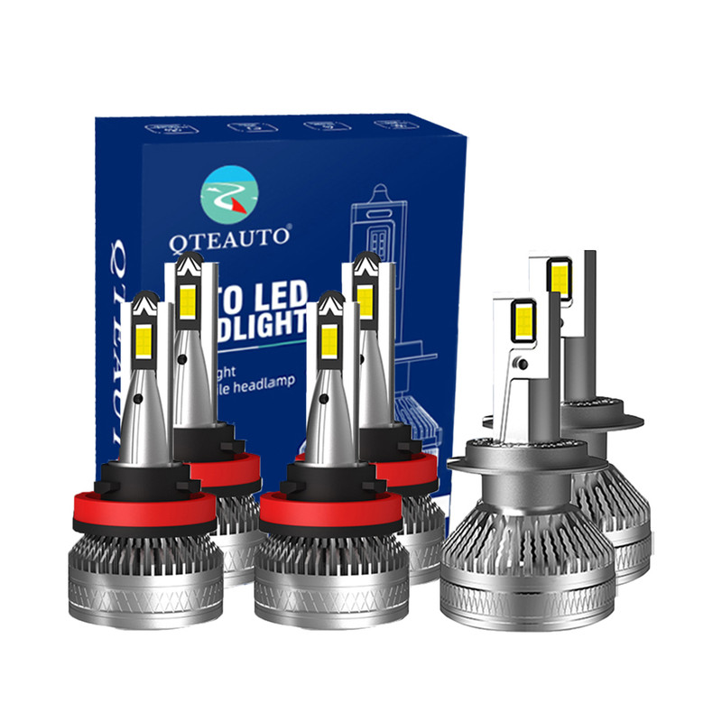 Set of 6 H8/H9/H11 H7 LED Bulb Super Bright Low Beam Daytime Running Fog Light 140W, 12V, Color Temperature 6000K, Lifespan 30,000 hours, Waterproof rate IP68, Operating Temperature -15c~105c