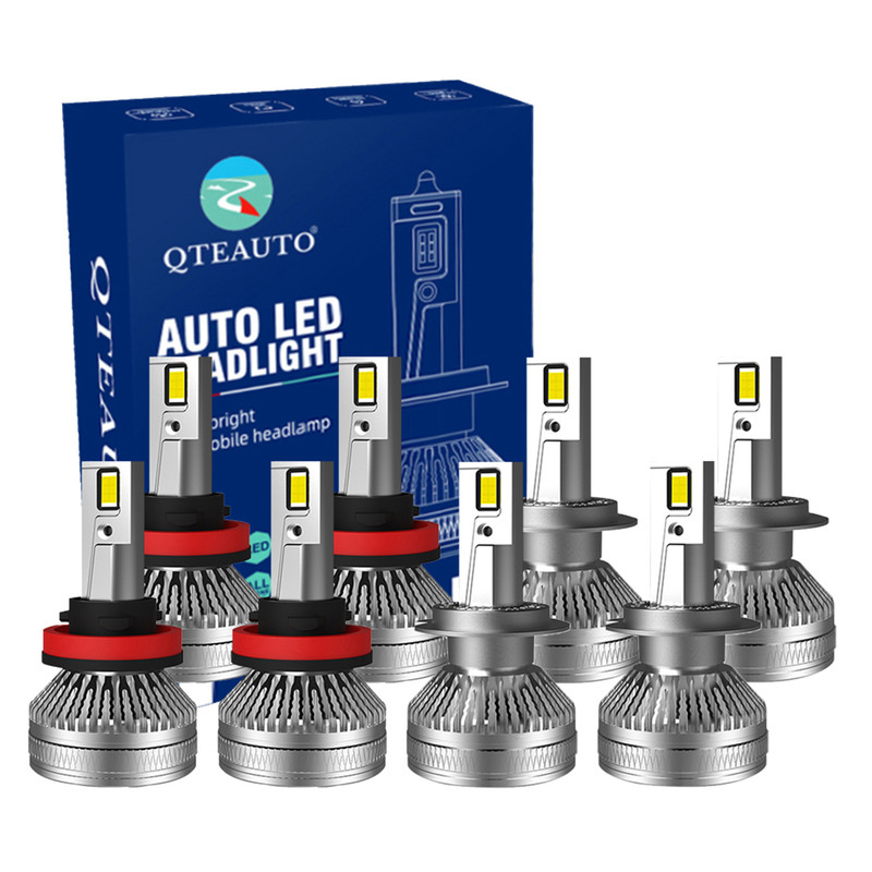 Set 8 H8/H9/H11 H7 LED Bulb Super Bright Daytime Running High Beam Low Beam Fog Light 140W, Voltage 12V, 6000K, Lifespan 30,000 hours, Waterproof rate IP68, -15c~105c For 2008-2010 BMW 535I