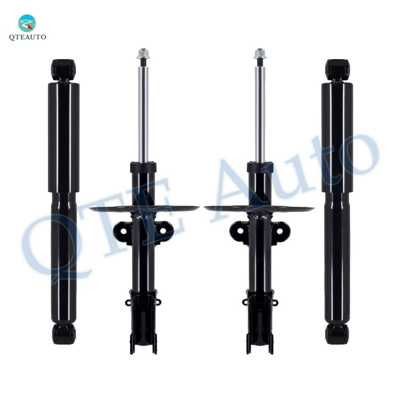 Set of 4 Front Suspension Strut Assembly-Rear Shock For 2000 Chrysler Voyager