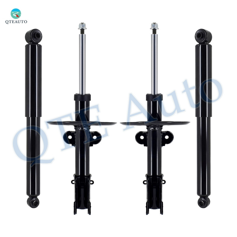 Front Bare Strut-Rear Shock For 1995-2000 Chrysler Town&Country Van Monotube