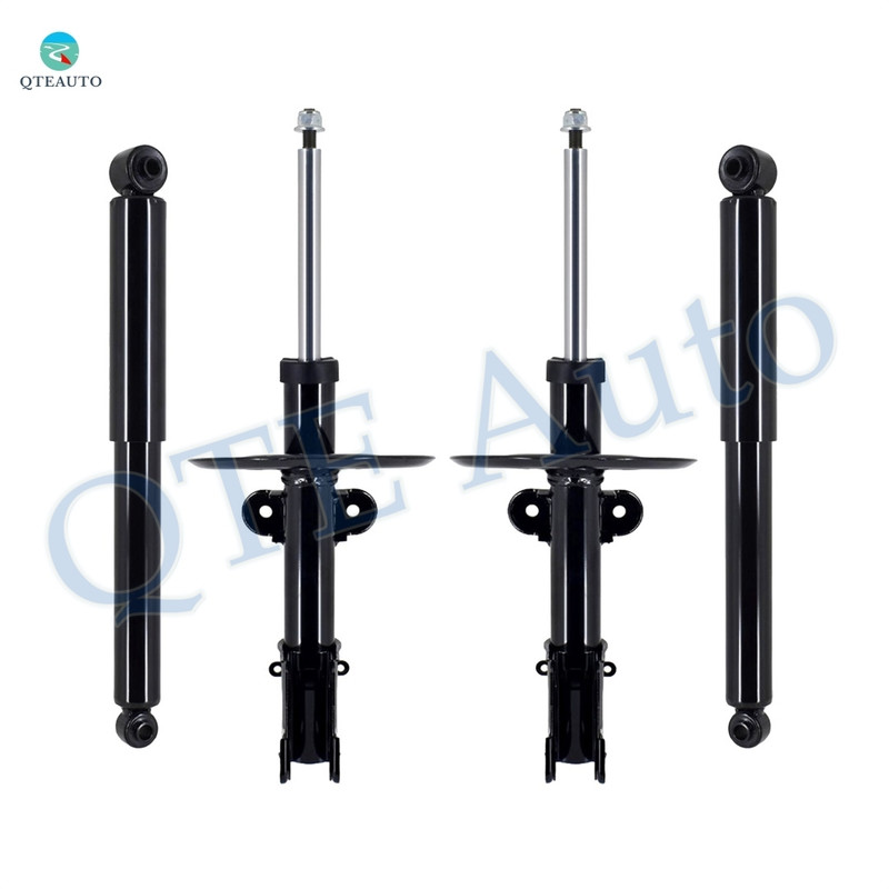 Set 4 Front Suspension Strut Assembly-Rear Shock For 2000 Chrysler Grand Voyager
