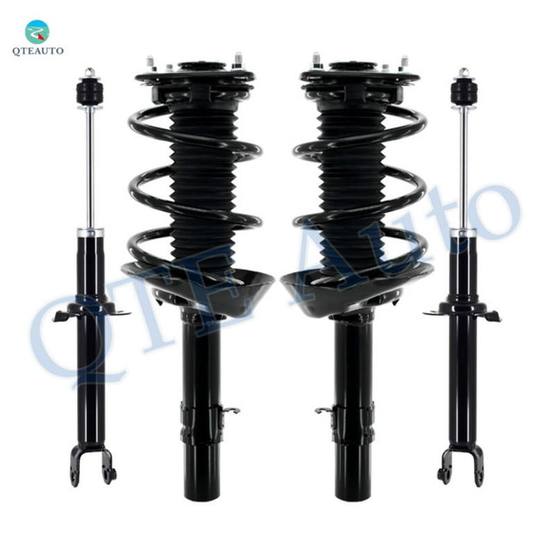 Set Front Quick Complete Strut-Coil Spring-Rear Suspension Strut For 2016 2017 Honda Accord