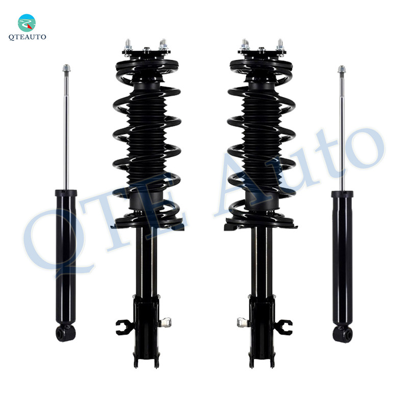 Set of 4 Front Quick Complete Strut-Coil Spring-Rear Shock For 2010-2012 Mazda Cx-7 L4 2.5L