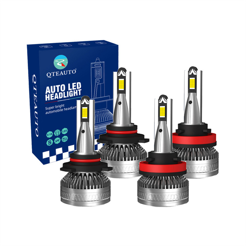 Set 4 9005/HB3/H10 H8/H9/H11 LED Bulb High Beam Fog Light 140W, 12V, Color Temperature 6000K, 30,000 hours, Waterproof rate IP68, Operating Temperature -15c~105c For 2017 2018 Buick Encore